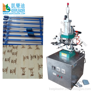 Foil Hot Bronzing Machine for Security Seal, Small Parts